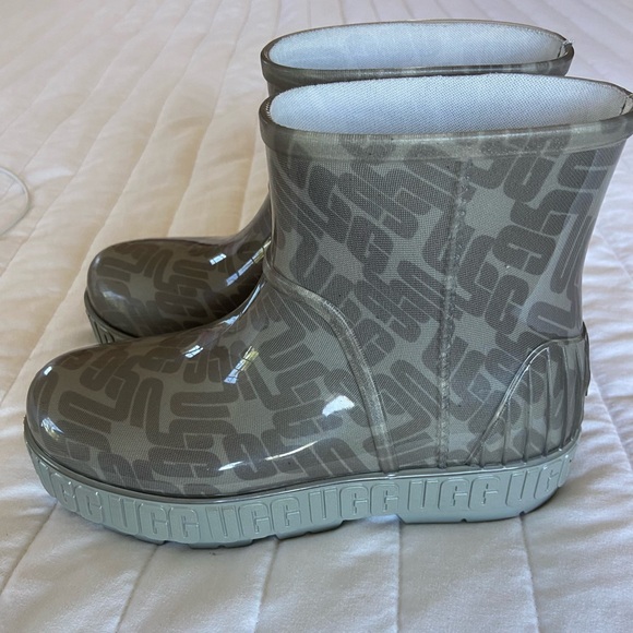UGG Drizlita Graphic Monogram Rain boots size 5 - Picture 3 of 11